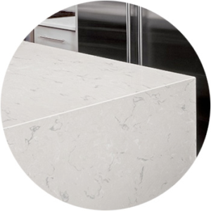 waterfall white marble custom