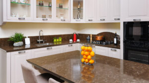 fantasy brown granite kitchen